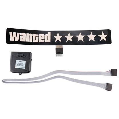 5 Stars Wanted LED Panel