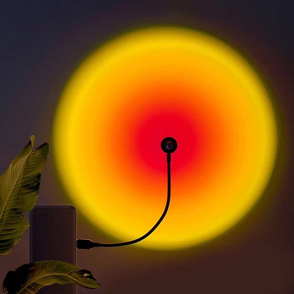 Portable Sunset Lamp