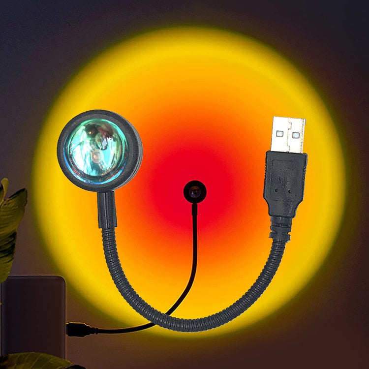 Portable Sunset Lamp